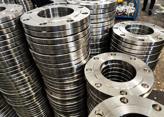 RF FF 316Ti ASME B16.5 2 इंच स्टेनलेस स्टील निकला हुआ किनारा